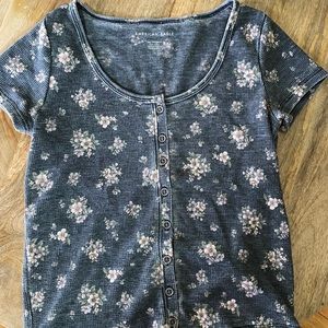 American Eagle Floral Top